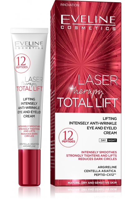 eveline cosmetics laser therapy total lift liftingovy krem na ocni okoli