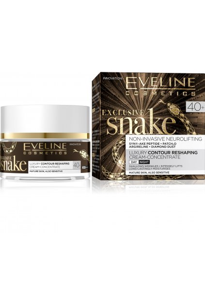 eveline cosmetics exclusive snake luxusni omlazujici krem 40