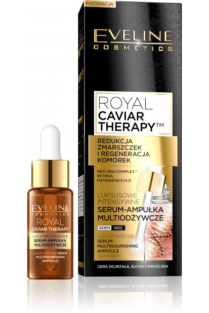 eveline cosmeticss royal caviar serum dropper 18ml