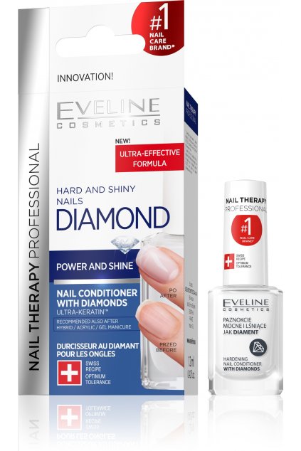 eveline cosmetics NAIL THERAPY DIAMOND kondicioner na nehty 12ml