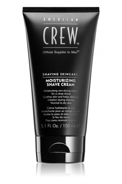 american crew shave beard moisturizing shave cream hydratacni krem na holeni pro normalni a suchou plet