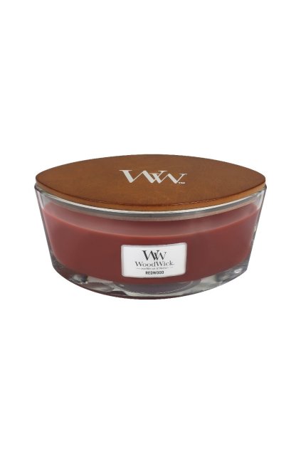 woodwick redwood vonna svicka s drevenym knotem hearthwick