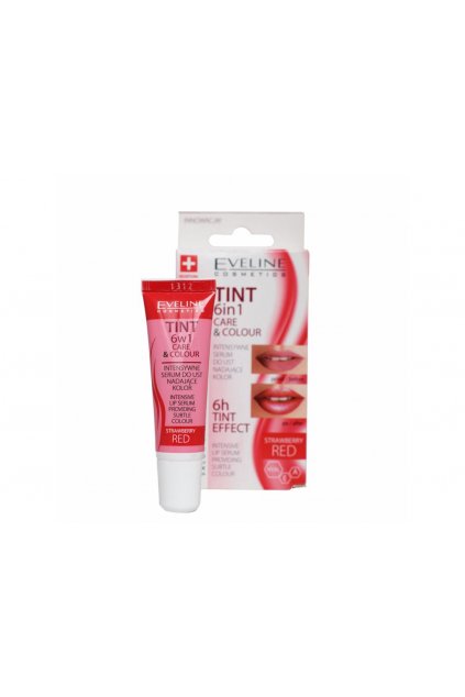 eveline cosmetics gelove serum s prichuti srawberry