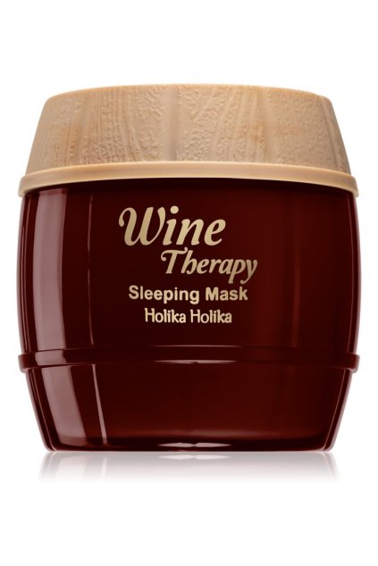 holika holika wine therapy nocni maska proti vraskam