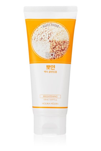 holika holika daily fresh rice hydratacni cistici pena pro suchou plet