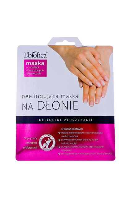 lbiotica masks regeneracni maska na ruce ve forme rukavic