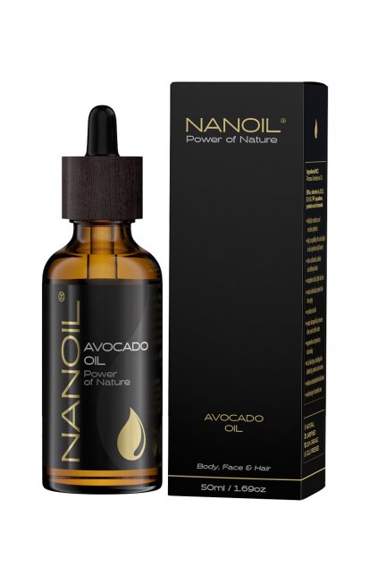 NanoilMINI Avocado Oil avokadovy olej 50 ml