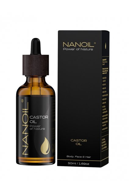 NanoilMINI castor Oil ricinovy olej 50 ml