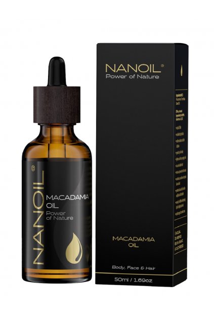Nanoil macadamia Oil makadamiovy olej 50 ml