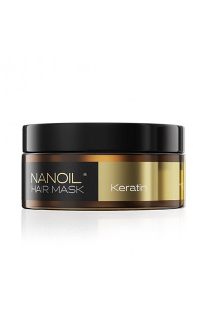 Nanoil KERATIN HAIR MASK maska na vlasy s keratinem 300 ml