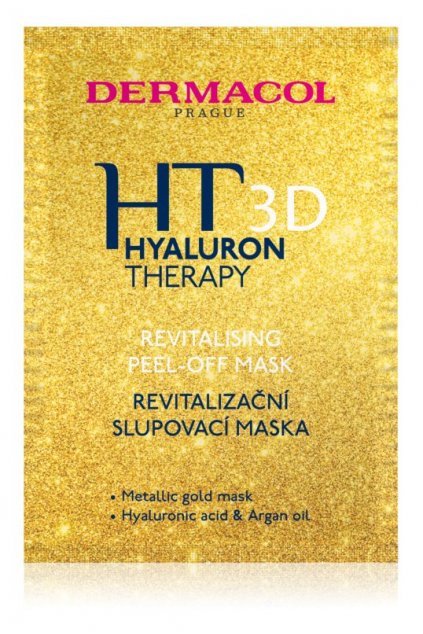 dermacol ht 3d revitalizacni slupovaci pletova maska s kyselinou hyaluronovou