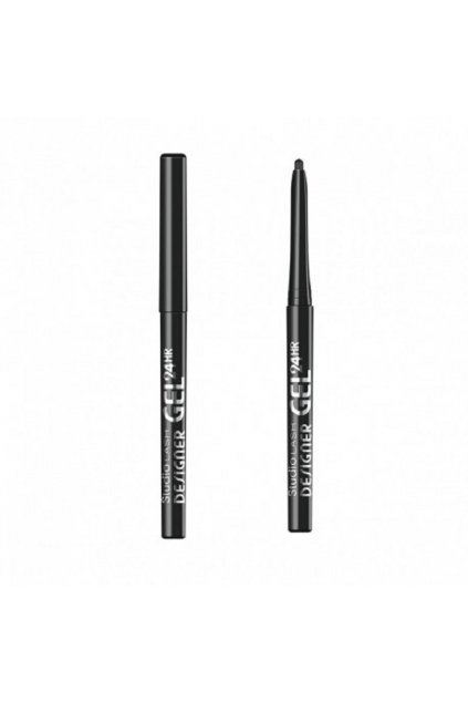 miss sporty studio lash designer gel long lasting gel eye liner zelowy eyeliner do powiek 001 black designer