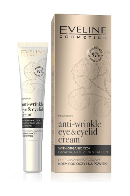 eveline cosmetics ORGANIC GOLD EYE CREAM 20ML