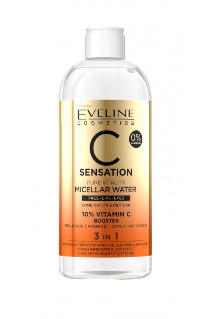 eveline cosmetics c sensation micellar water 500ml 1