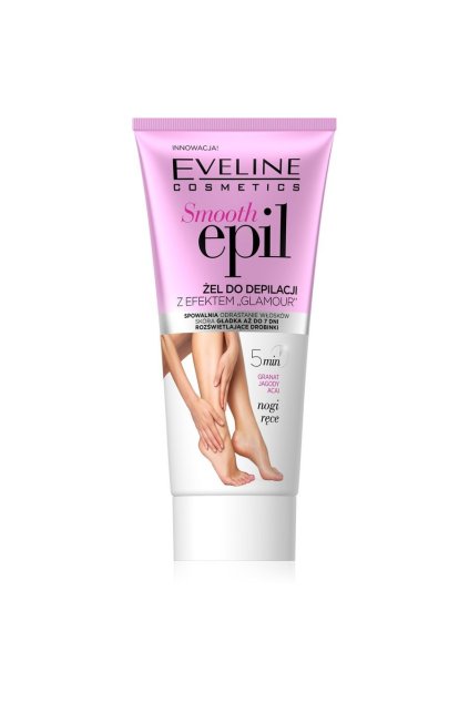 Eveline cosmetics Smooth Smooth Epil depilacní gel s glamour efektem 175ml 65508 1