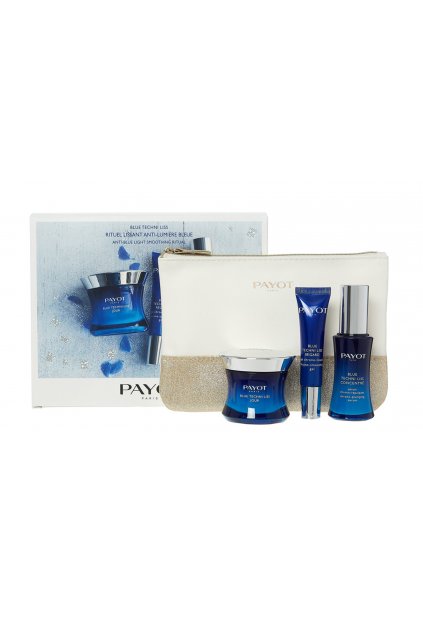 payot blue techni liss concentre darkova kazeta pro zeny pletove serum 30 ml denni pletova pece 50 ml ocni gel blue techni liss regard 15 ml
