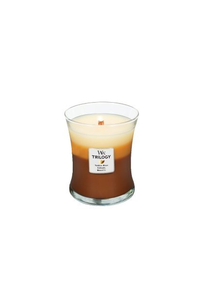 woodwick trilogy vonna svicka stredni vaza cafe sweets 275 g