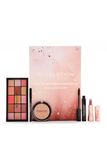 makeup Revolution Rose Renaissance Collection darkova sada 3
