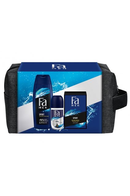 fa men active sport darkova sada voda po holeni antiperspirant a sprchovy gel 1