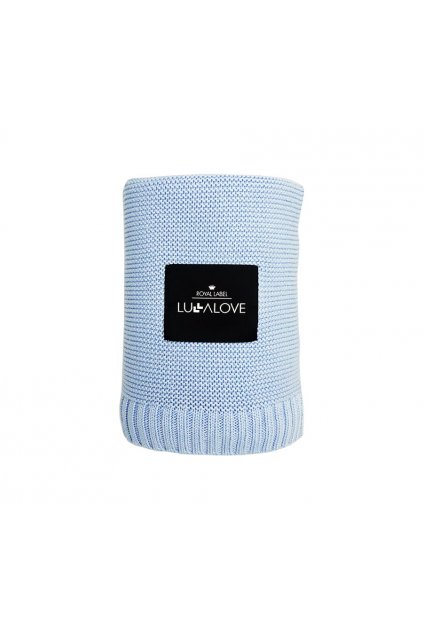 151 lullalove bambusova decka baby blue