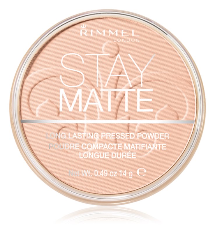 Rimmel Stay Matte Pressed Powder Odstín: č. 002 Pink Blossom 14 g