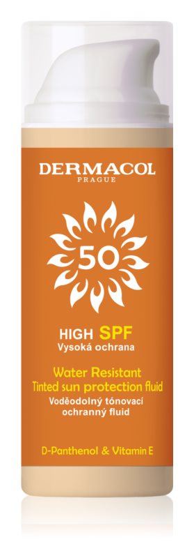 Dermacol Sun Resistant Voděodolný tónovací ochranný fluid SPF 50 50 ml