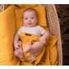Lullalove Peřinka z mušelínu do kočárku Mango