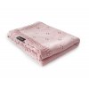 Lullalove Ažurková přikrývka DAISY Pudrová Růž