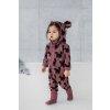 zezuzula eared jumpsuit cats on burgundy kombineza s ousky 3