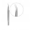 Eyelash Tweezer Curved pinzeta