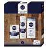Nivea darkova sada Men Sensitive Shave Master Kit pena na holeni 200ml balzam po holeni 100ml sprchovy gel 50ml