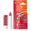 eveline cosmetics lip therapy ovocna vazelina na rty s ptichuti jahod