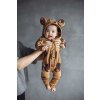 zezuzula eared jumpsuit bear on mustard kombineza s ousky horcice 2