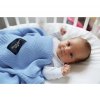 Lullalove Bambusová dečka Baby blue