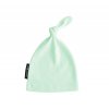 Lullalove Kojenecká bavlněná čepička 0-3 měsíců - Máta