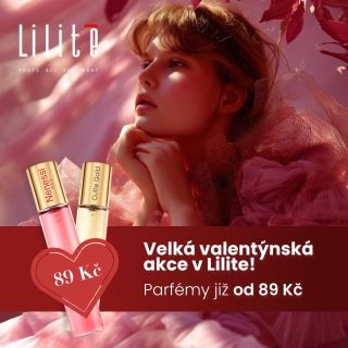 💖 Valentýnské slevy v Lilite.cz jsou tu! Nakupte své oblíbené vůně už od 89 Kč ✨ Potěšte sebe nebo někoho blízkého krásnou...