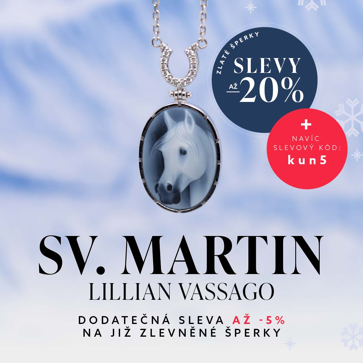 Sleva na svatého Martina