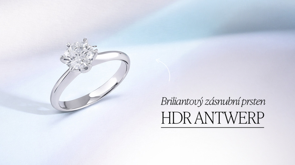 BRILIANTOVÝ ZÁSNUBNÍ PRSTEN LLV47-DR001W