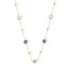 10813 10813 zlaty nahrdelnik s topazem a quartzem llv22 gn020ybt