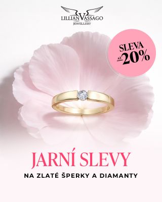Jarní sleva je tady! 🌸✨ Od 9. do 15. března získáte −20 % na zlaté šperky a diamanty 💍a s kódem LILI5 lze získat extra...
