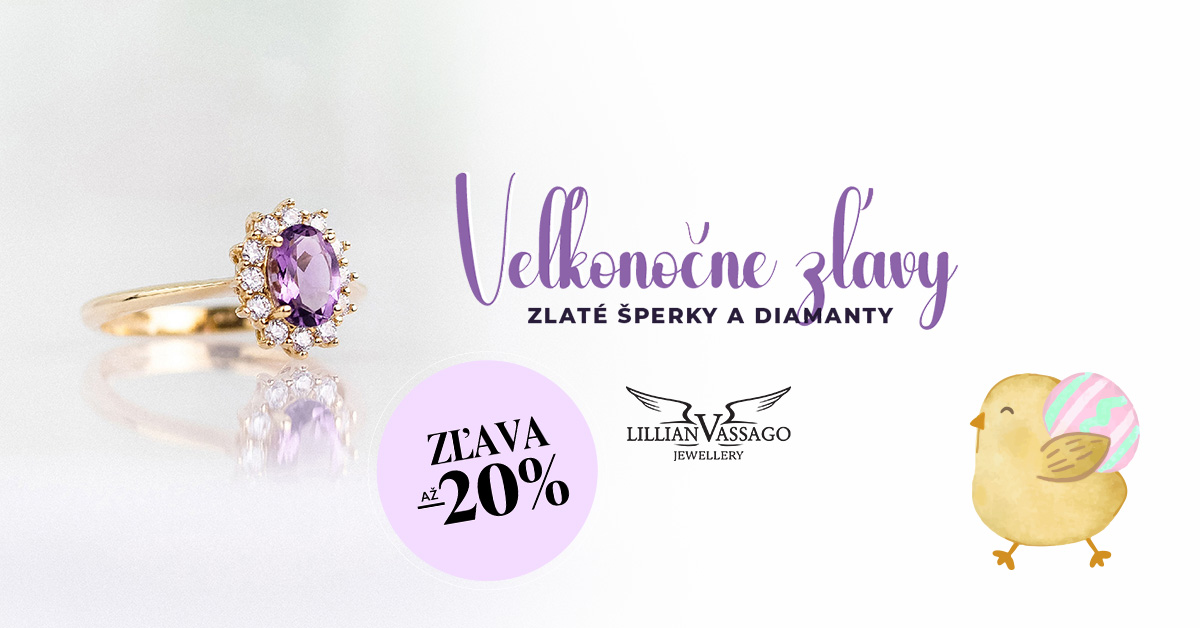 Veľkonočná zľava na zlaté šperky