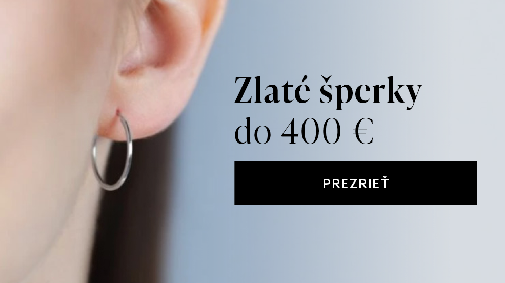 ZLATÉ ŠPERKY DO 400 €