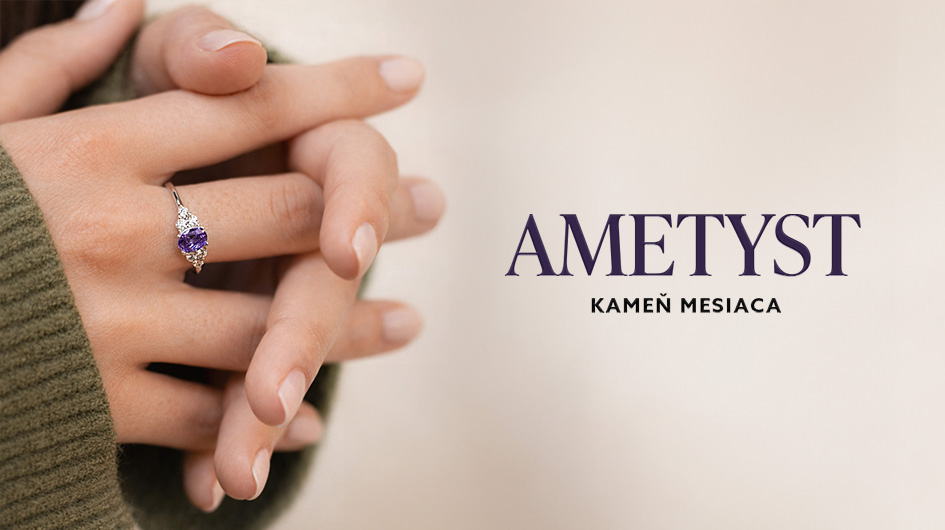 ZLATÉ ŠPERKY S AMETYSTMI