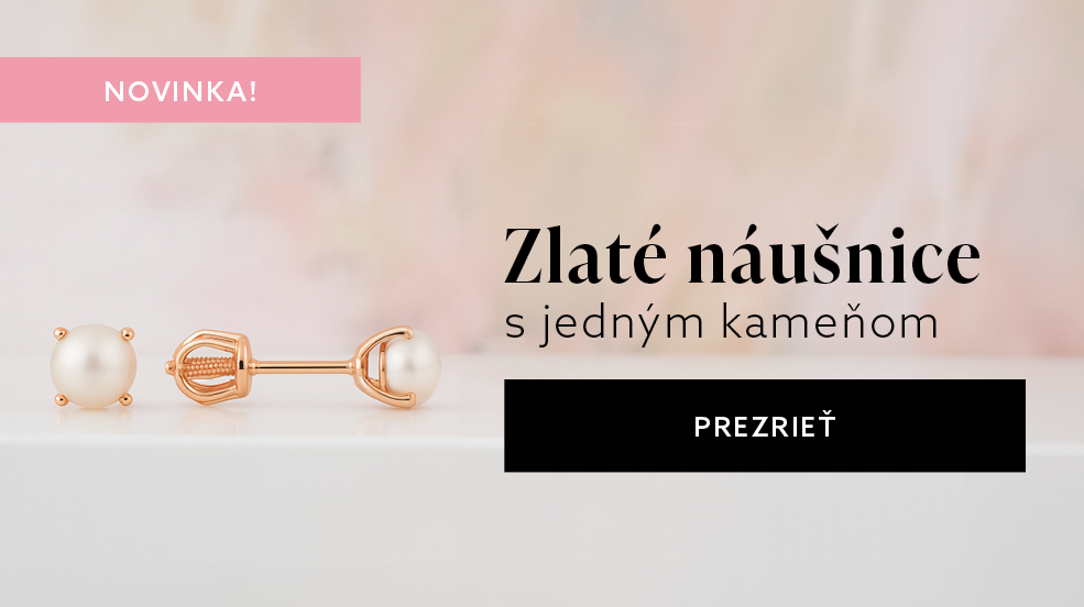 Náušnice s jedním kamenem