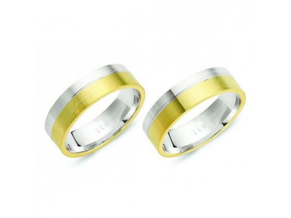 Snubné prstene F1826C (Farba zlata Žltá)