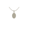 podkladovy oval bily