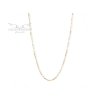 Článkový náhrdelník z kombinovaného zlata LLV06-GN150
