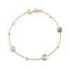 10798 zlaty naramek s akvamarinem a labradoritem llv22 gb020y