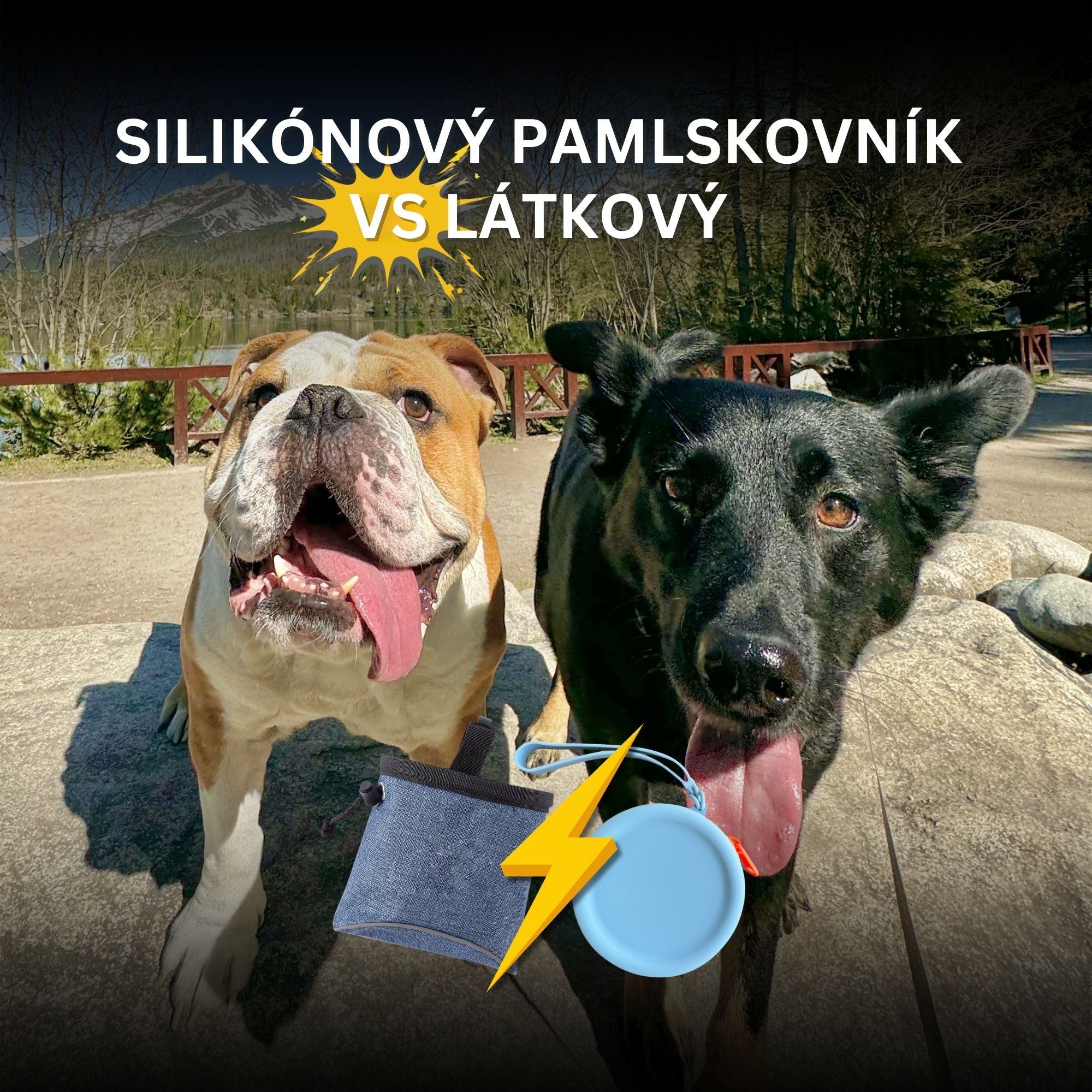 Silikónový alebo látkový pamlskovník pre psa: ktorý je lepší?