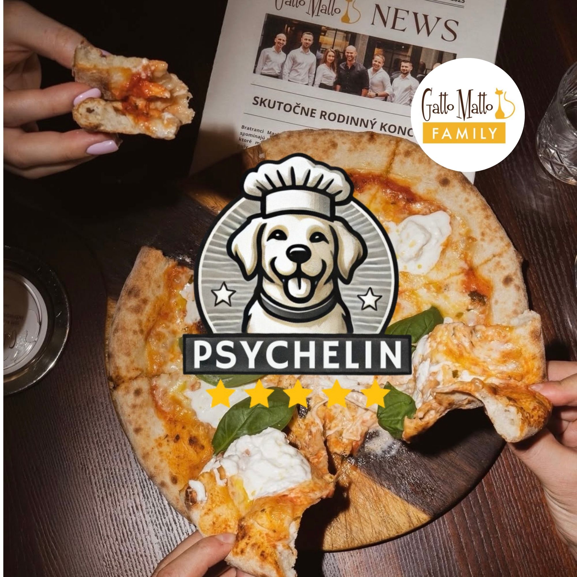 Gatto Matto na Ventúrskej: pizza v srdci Bratislavy, kde sú vítané aj psy